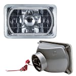 Oracle Lighting 6909-001 Pre-Installed Lights 4x6 IN. Sealed Beam - White Halo