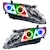 Oracle Lighting 7092-330 Pre-Assembled LED Halo Headlights