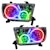 Oracle Lighting 7094-330 Pre-Assembled LED Halo Headlights