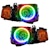 Oracle Lighting 7133-504 Pre-Assembled LED Halo Headlights