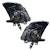 Oracle Lighting 7144-001 Pre-Assembled LED Halo Headlights