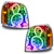 Oracle Lighting 7182-504 Pre-Assembled LED Halo Headlights