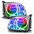 Oracle Lighting 8193-330 Pre-Assembled LED Halo Headlights