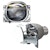 Oracle Lighting 8519-504 Square D2S Projectors (Pair)