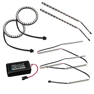 Oracle Lighting 1335-332 Dynamic ColorSHIFT® DRL Upgrade Kit with Halo Kit & Sequential Turn Signals