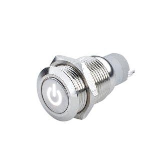 Oracle Lighting 2009-001 Pre-Wired Power Symbol On/Off Flush Mount LED Switch