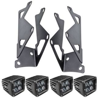 Oracle Lighting 2145-504 Dual Mounting Pillar Brackets w/LED Auxiliary Lights