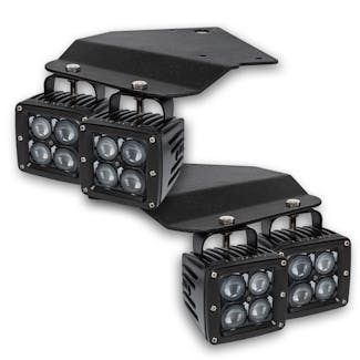 Oracle Lighting 2149-504 Single Mounting Pillar Brackets w/LED Auxiliary Lights