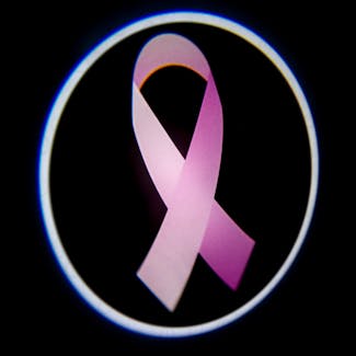Oracle Lighting 3394-504 Door LED Projectors - Pink Ribbon Breast Cancer