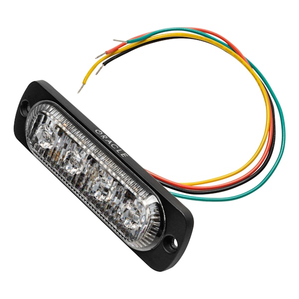 Oracle Lighting 3512-023 4 LED Dual Color Slim Strobe