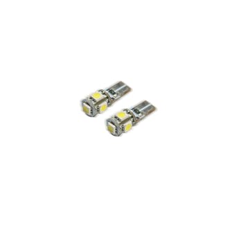Oracle Lighting 4801-003 T10 5 LED 3 Chip SMD Bulbs (Pair) - Red