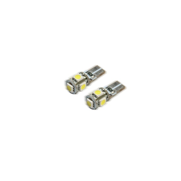 Oracle Lighting 4801-005 T10 5 LED 3 Chip SMD Bulbs (Pair) - Amber