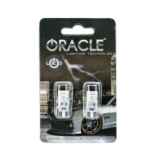 Oracle Lighting 4903-003 T10 2 LED 3 Chip Flank Bulb (Pair) - Red
