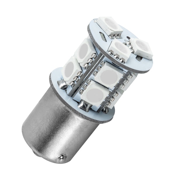 Oracle Lighting 5005-005 1156 13 LED 3-Chip Bulb (Single) - Amber