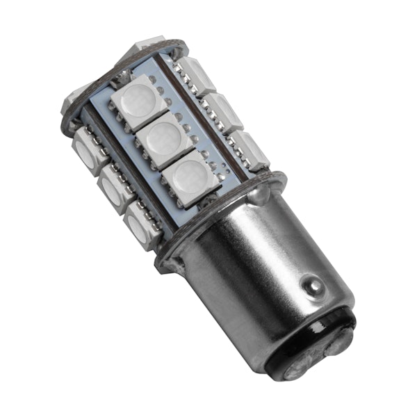 Oracle Lighting 5107-005 1157 18 LED 3-Chip SMD Bulb (Single) - Amber