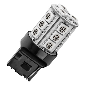 Oracle Lighting 5109-003 7440 18 LED 3-Chip SMD Bulb (Single) - Red