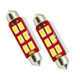 Oracle Lighting 5207-001 44MM 6 LED 3-Chip Festoon Bulbs (Pair) - Cool White