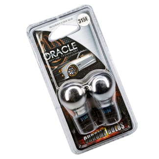 Oracle Lighting 5510-005 3156 Chrome Bulbs (Pair)