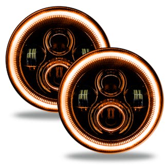 Oracle Lighting 5769-005 7" High Powered LED Headlights - Black Bezel