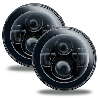 Oracle Lighting 5769-504 7" High Powered LED Headlights - NO HALO - Black Bezel