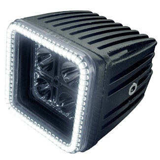 Oracle Lighting 5777-001 Off-Road 3" 20W Square Spotlight with Halo