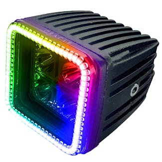 Oracle Lighting 5777-333 Off-Road 3" 20W Square Spotlight with Halo