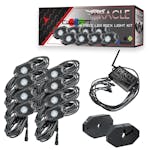 Oracle Lighting 5797-333 Bluetooth ColorSHIFT® Underbody Wheel Well Rock Light Kit - 8 PCS