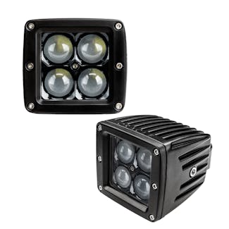 Oracle Lighting 5812-001 Black Series - 7D 3" 20W LED Square Spot/Flood Light