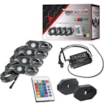 Oracle Lighting 5818-333 Bluetooth + RF ColorSHIFT® Underbody Wheel Well Rock Light Kit - 4 PCS