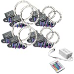 Oracle Lighting 5835-504 VECTOR™ Grill Surface Mount LED Halo Kit