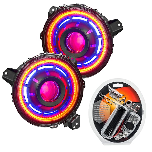Oracle Lighting 5839-330 Oculus™ ColorSHIFT® Bi-LED Projector Headlights