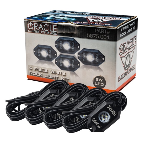 Oracle Lighting 5875-001 Underbody Wheel Well Rock Light Kit - White (4PCS)