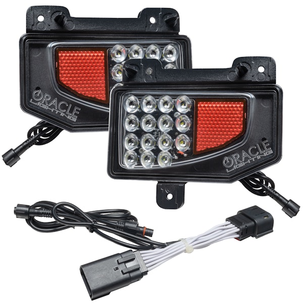 Oracle Lighting 5881-504 Rear Bumper LED Reverse Lights w/Plug & Play Harness