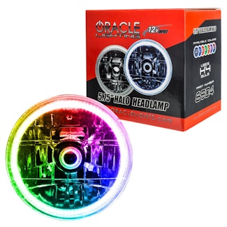 Oracle Lighting 6904-333 Pre-Installed Lights 5.75 IN. Sealed Beam - ColorSHIFT® Halo