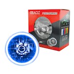Oracle Lighting 6905-002 Pre-Installed Lights 7 IN. Sealed Beam - Blue Halo