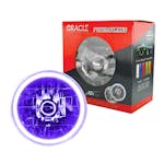 Oracle Lighting 6905-007 Pre-Installed Lights 7 IN. Sealed Beam - UV/Purple Halo