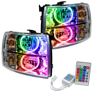 Oracle Lighting 7007-504 SMD Pre-Assembled Headlights, Round Style, ColorSHIFT(tm) - Simple