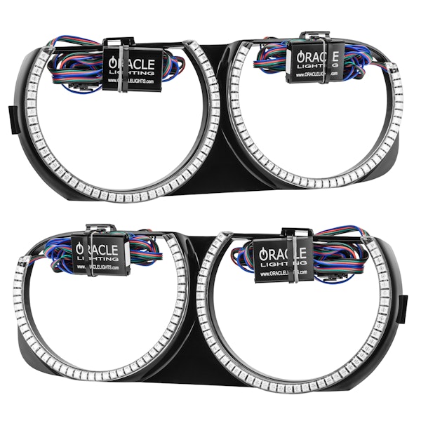 Oracle Lighting 7739-334 Pre-Installed LED Halo Headlight Bezel