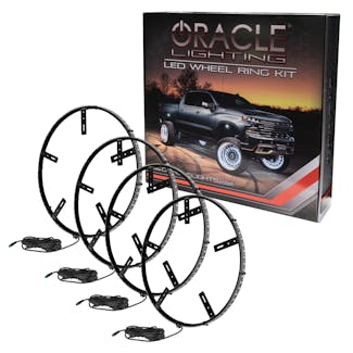 Oracle Lighting 4215-339 LED Illuminated Wheel Rings - ColorSHIFT® RGB+W
