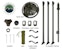 Overland Vehicle Systems 15049901 Wild Land Camping Gear - UFO Solar Light Pods & Speaker