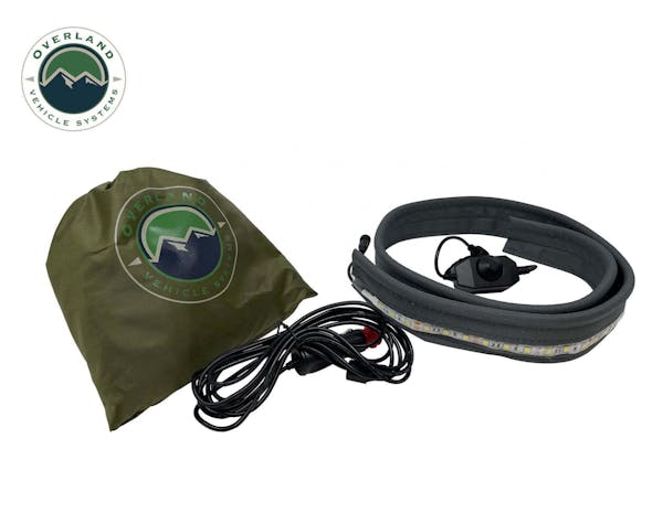 Overland Vehicle Systems 18009908 LED Light Adjustable Dimmer With Adaptor Kit 47 for Awning & Tent