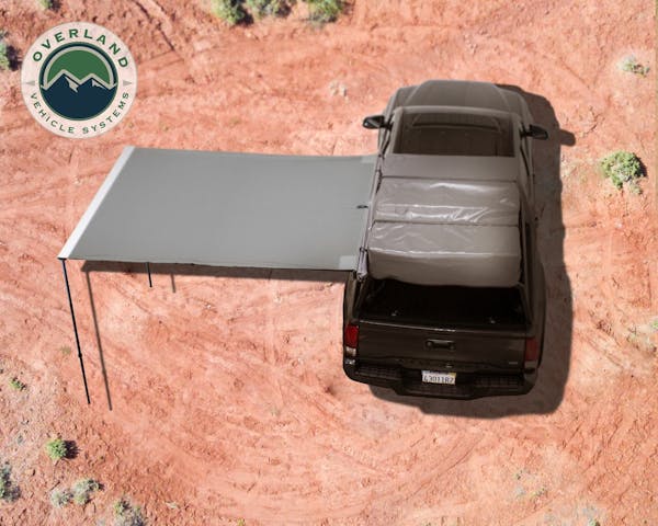 Overland Vehicle Systems 18059909 Nomadic Awning 2.5 - 8.0' With Black Cover