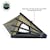 Overland Vehicle Systems 18119935 LD TMON - Clamshell Aluminum Roof Top Tent, 2 Person, Tan Body & Green Rainfly