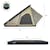 Overland Vehicle Systems 18119935 LD TMON - Clamshell Aluminum Roof Top Tent, 2 Person, Tan Body & Green Rainfly