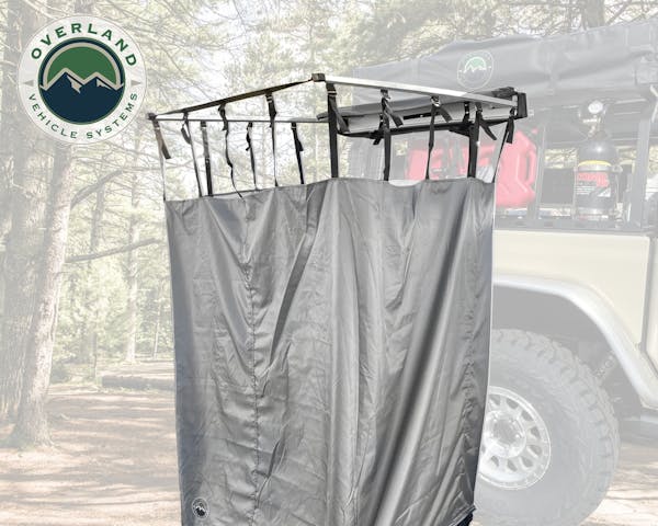 Overland Vehicle Systems 18199909 Nomadic Quick Deploying Shower