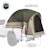 Overland Vehicle Systems 18252542 LD TACT - Bed Tent Full Size 6.5', Tan Body & Green Rainfly
