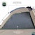 Overland Vehicle Systems 18252542 LD TACT - Bed Tent Full Size 6.5', Tan Body & Green Rainfly