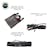 Overland Vehicle Systems 18329936 N2E Nomadic 2 Extended Roof Top Tent Gray Body Green Rainfly