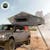 Overland Vehicle Systems 18339936 N3E Nomadic 3 Extended Roof Top Tent Gray Body Green Rainfly