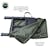 Overland Vehicle Systems 18339936 N3E Nomadic 3 Extended Roof Top Tent Gray Body Green Rainfly